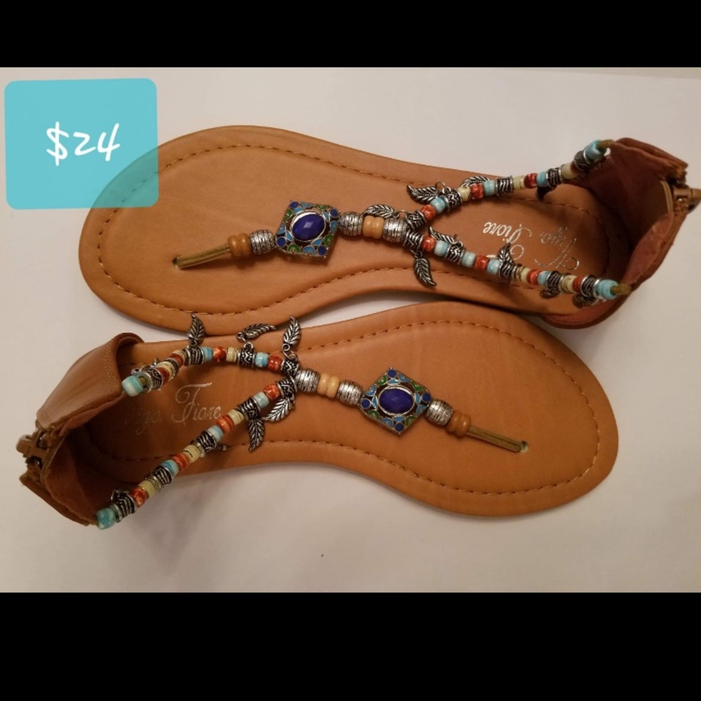 Bohemian Flat thong-toe Shoes Ladies Sandals